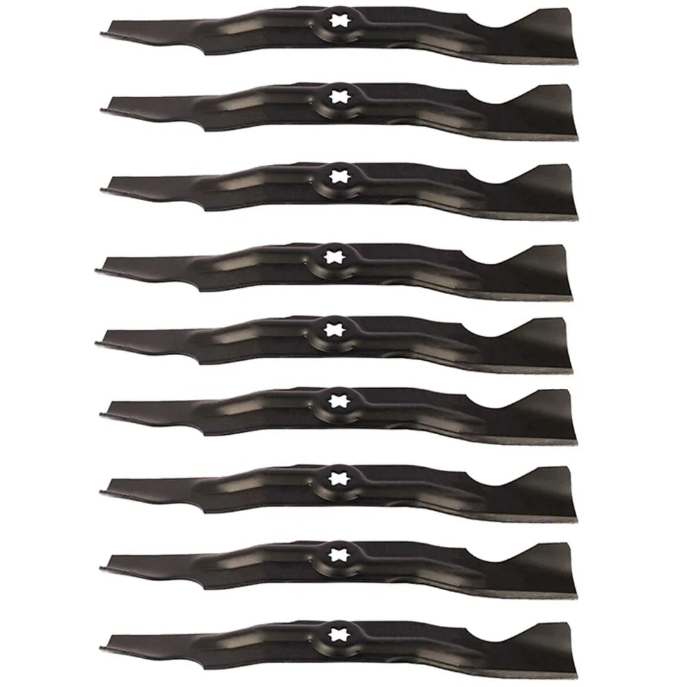 Set of 9 2-in-1 Mower Blades for 50" Decks (Fits Numerous Makes & Models)