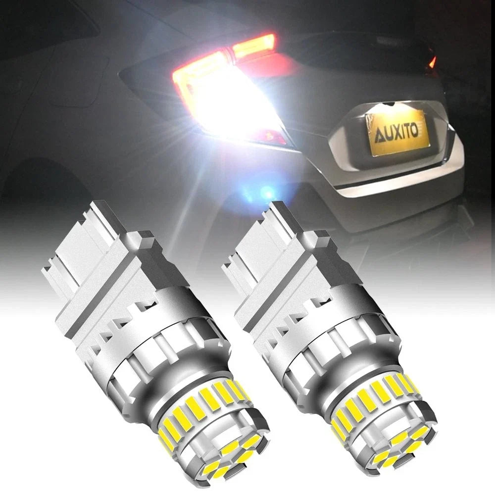 LED Reverse Light Bulbs 2X AUXITO 3157 2400LM