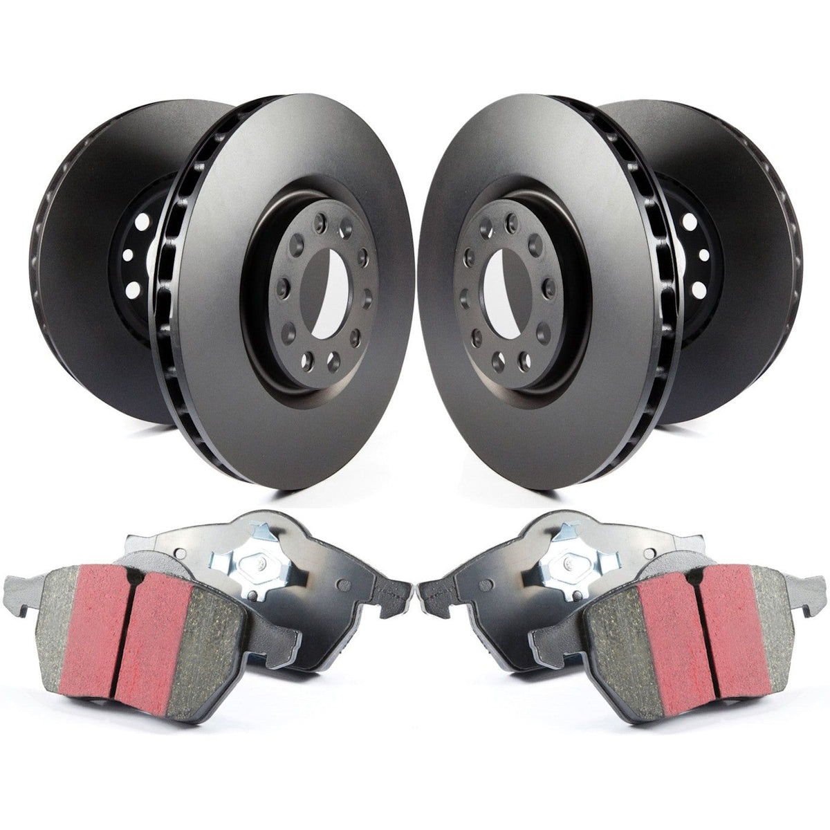 Brake Disc and Pad Kit - Set of 4 for Audi TTS Quattro