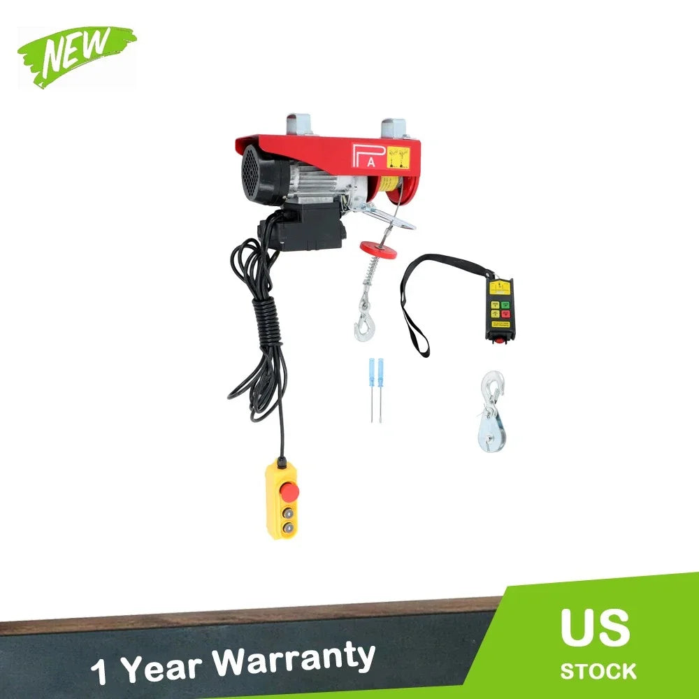Electric Hoist for Mini Applications (14ft Wired + 328ft Wireless)