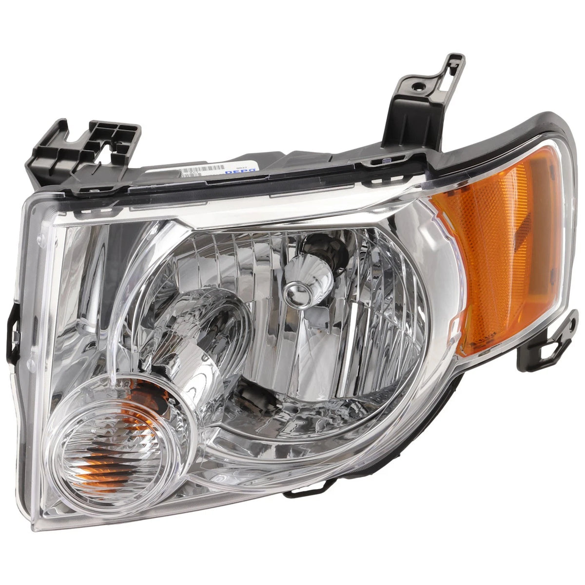 Driver Side Headlight for Ford Escape (2008–2012) Halogen with Bulb CAPA