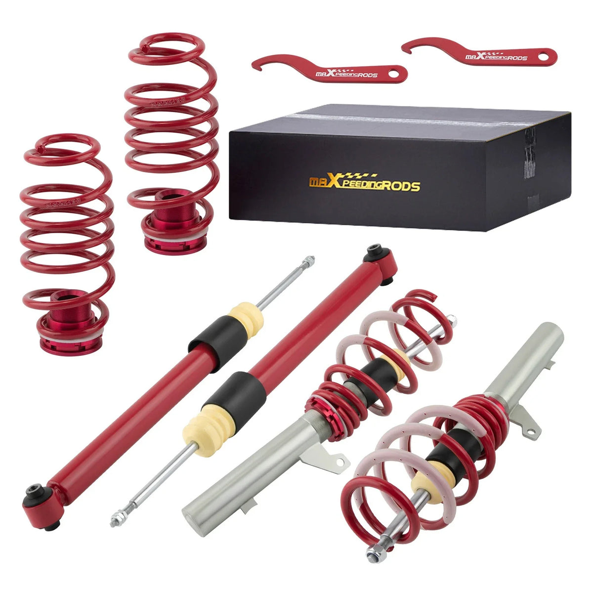 Lowering Coilovers Adjustable Kit for VW Golf MK8 2019-2025