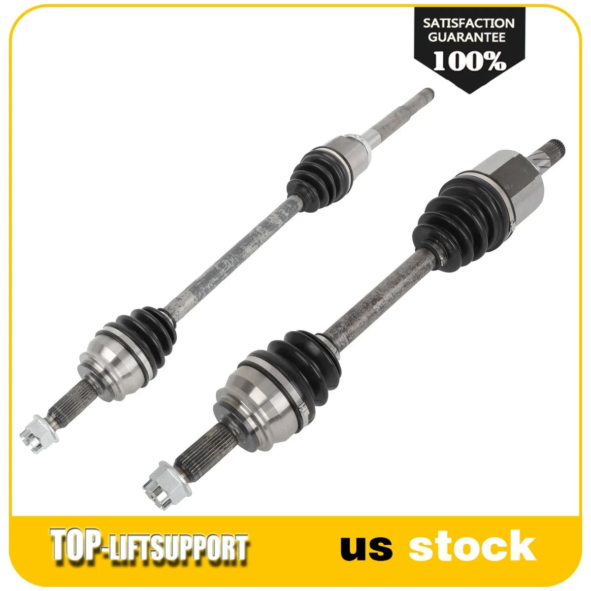 2X Front CV Axle for Jeep Compass Patriot, Dodge Caliber
