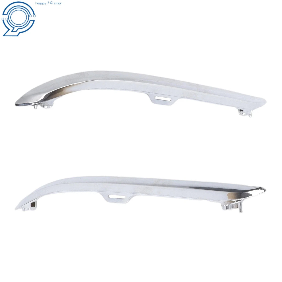 Bumper Trims Chrome for Honda Pilot (2019-2022) Front Driver & Passenger
