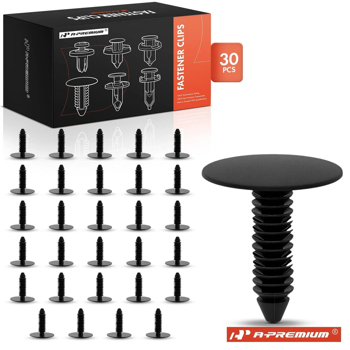 Set of 30 Headliner Trim Retainer Clips for GM Vehicles