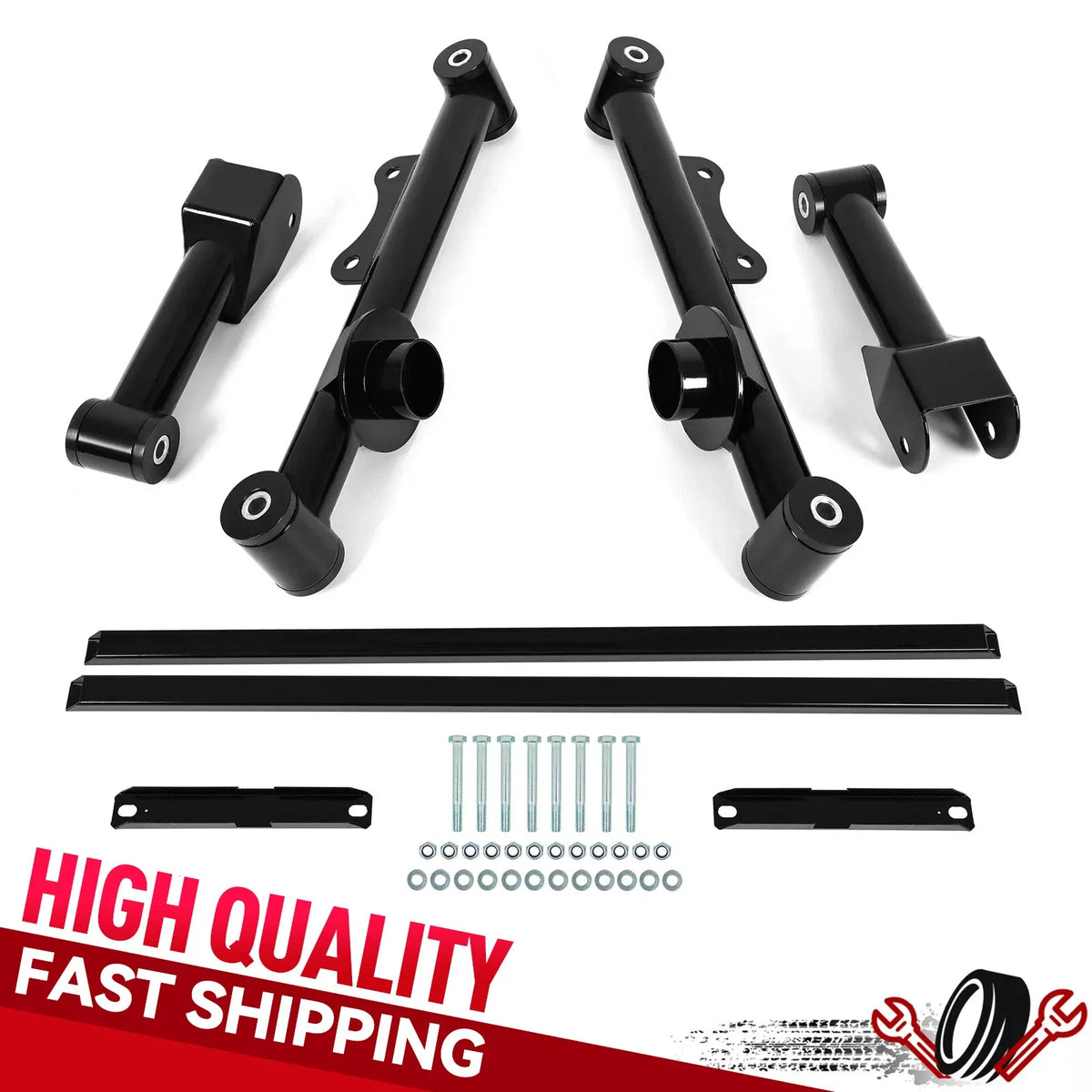 Rear Upper Lower Control Arm Kit for Ford Mustang (1979–2004)