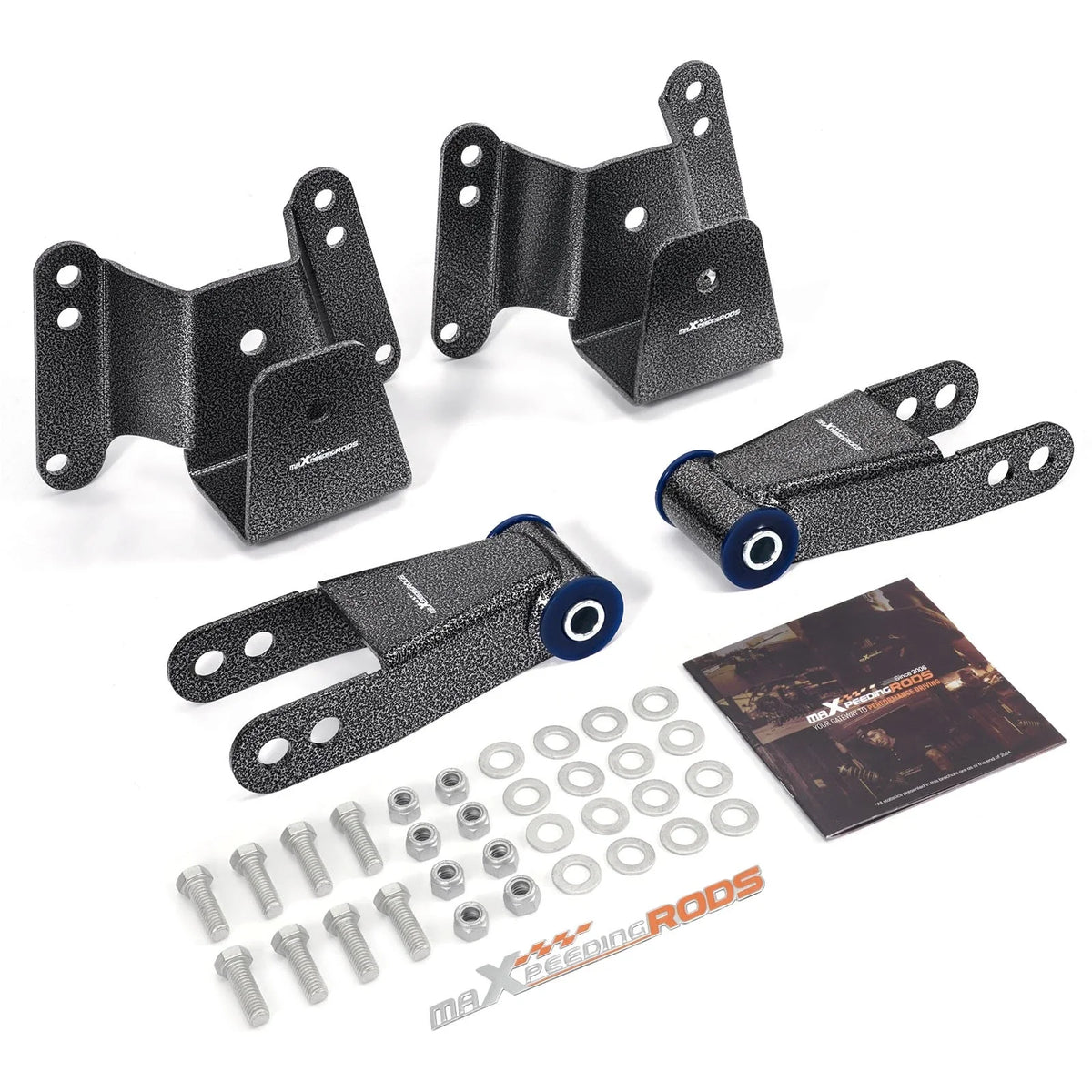 4" Drop Rear Shackle Set for Chevy C10 & GMC C15 (1973-1987)