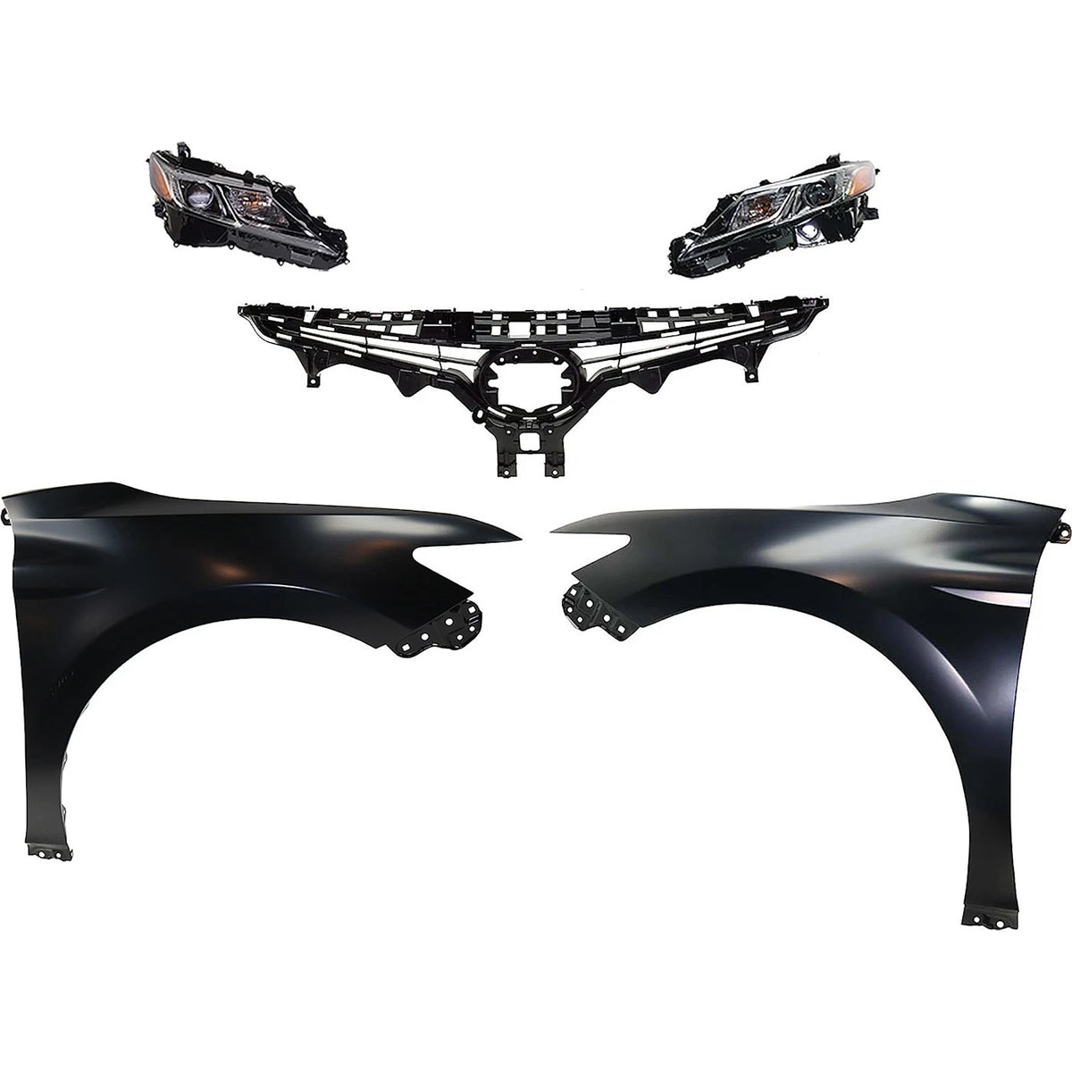 Headlight Kit for Toyota Camry (2019–2020) Driver & Passenger Side
