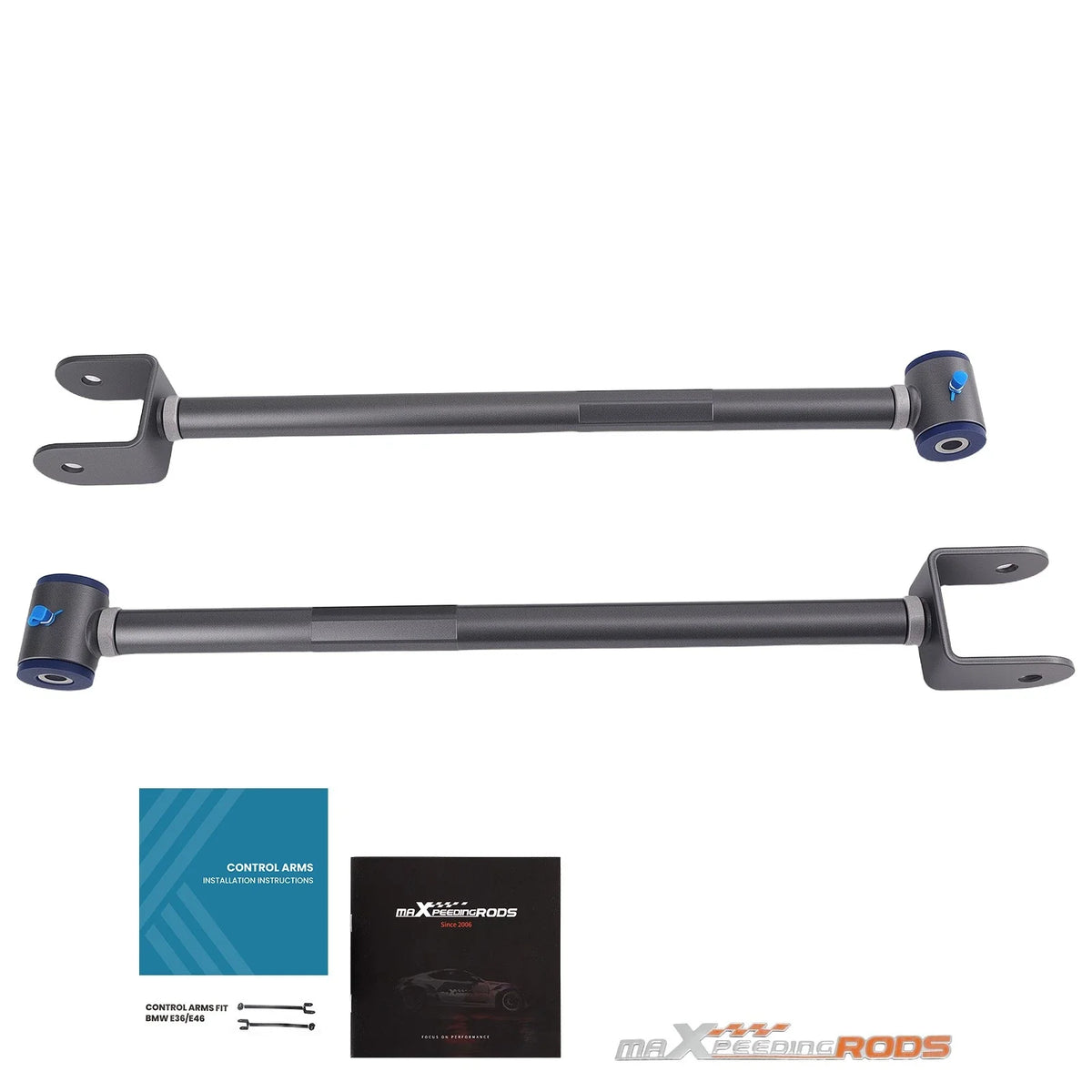 Adjustable Rear Camber Control Arms Kit for E36 E46 BMW 3 Series (1992–2006)