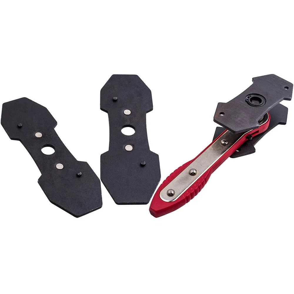 Piston Spreader Tool for Brake Calipers with Plates for All Models