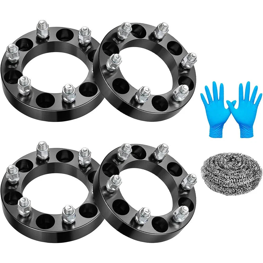 4Pcs 1.25" Wheel Spacers for GMC Sierra 1500 & Chevy Silverado 2007-2023