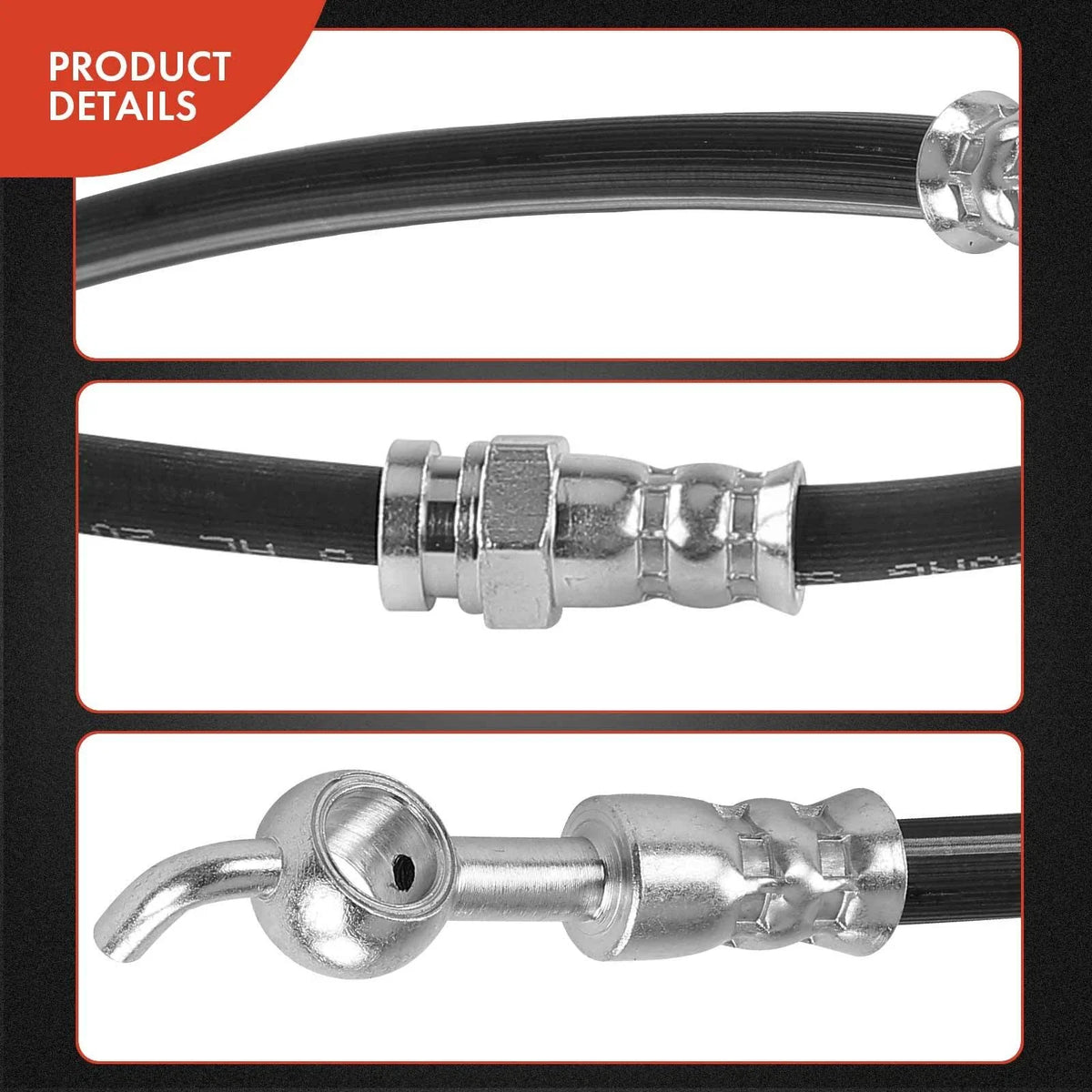 Hydraulic Type Brake Hose for 2001-2002 Kia Rio