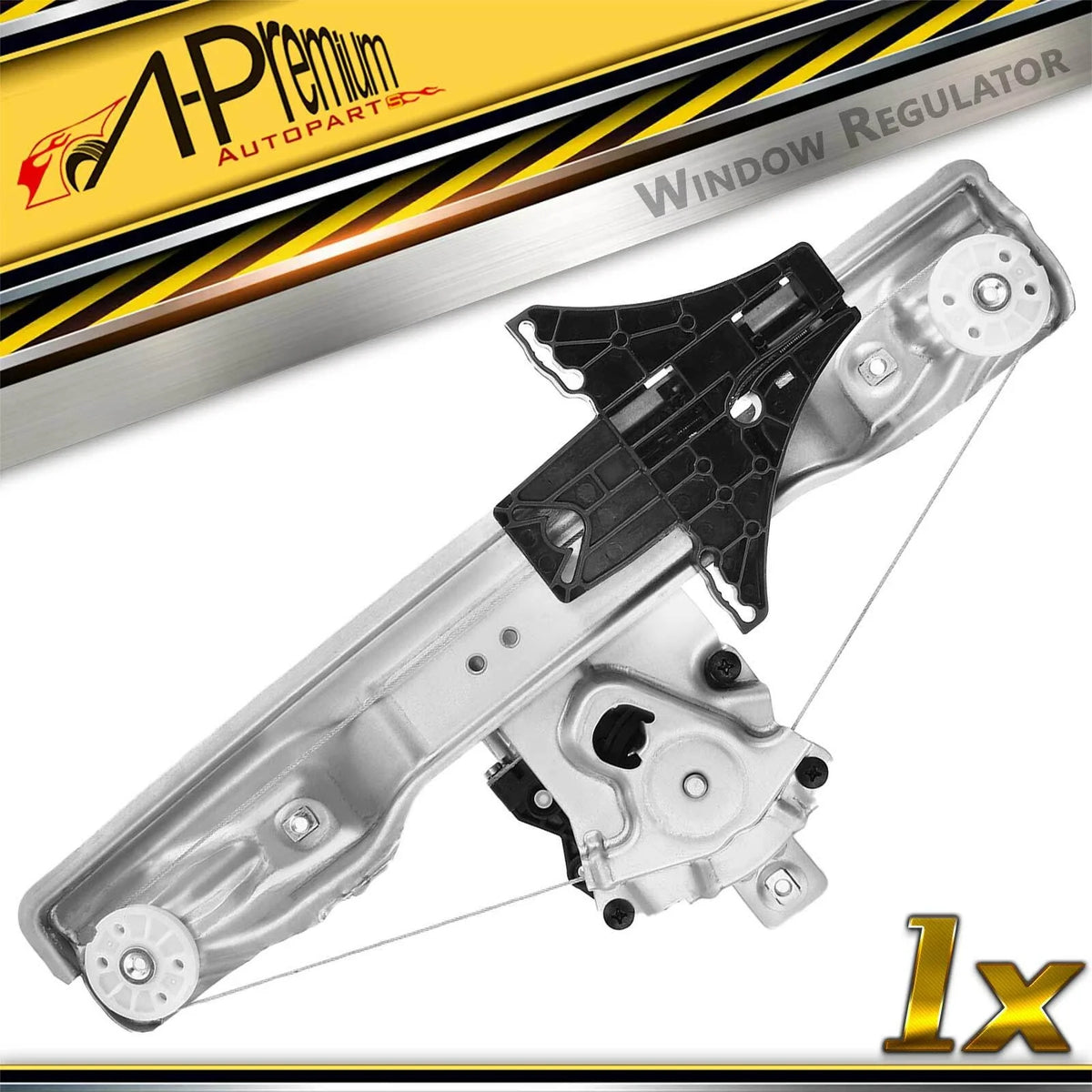 Rear Left Power Window Regulator with Motor for Buick LaCrosse (2010–2012)