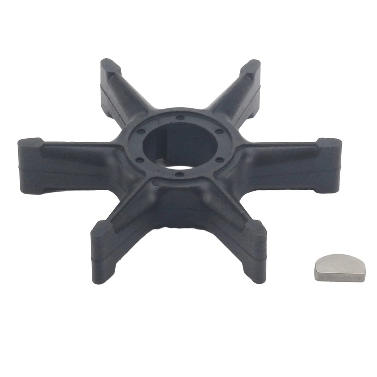 Impeller & Key for Yamaha Outboard Water Pump (689-44352-02, 664-44338-00)