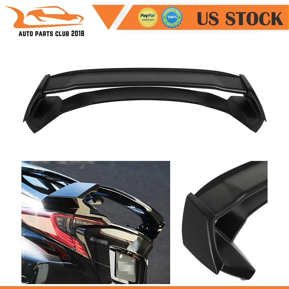 Black Rear Wing Spoiler for Toyota C-HR 2016-2019