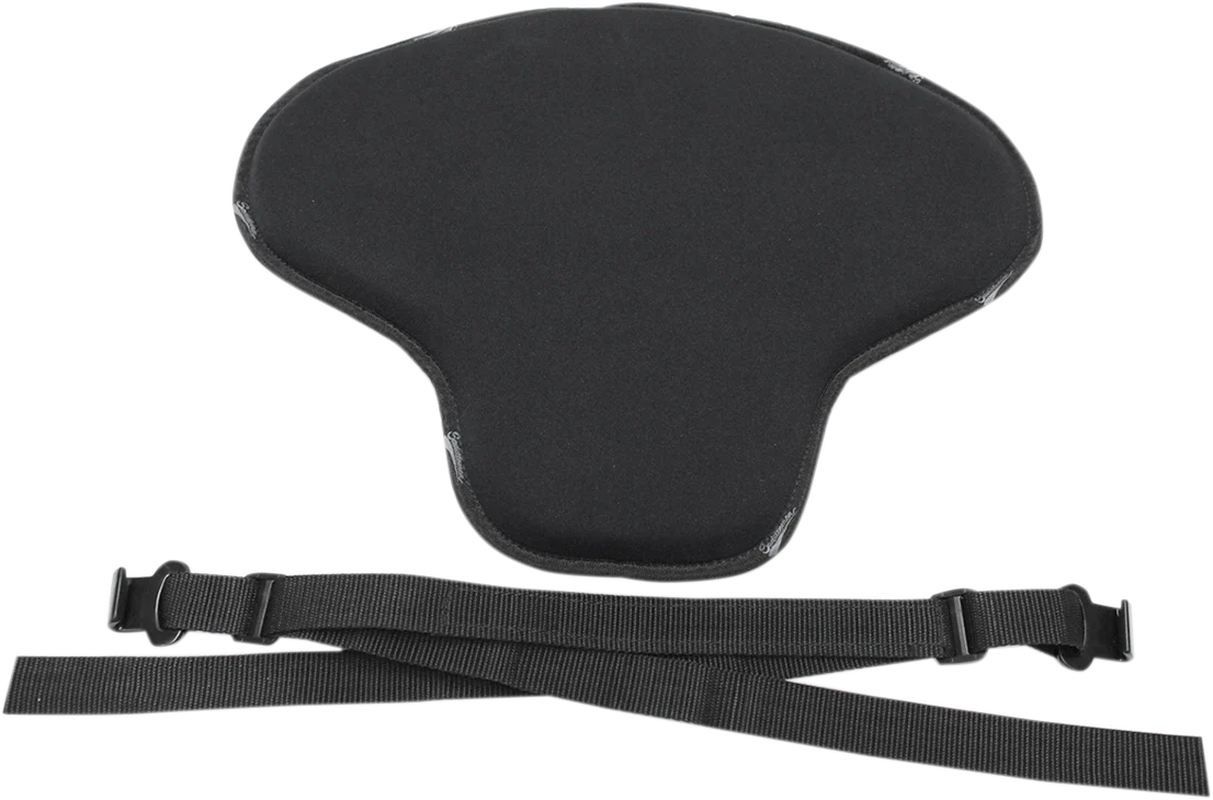 SADDLEMEN Easy Reach Pad - Soft-Stretch - Smooth - Black for Motorcycle