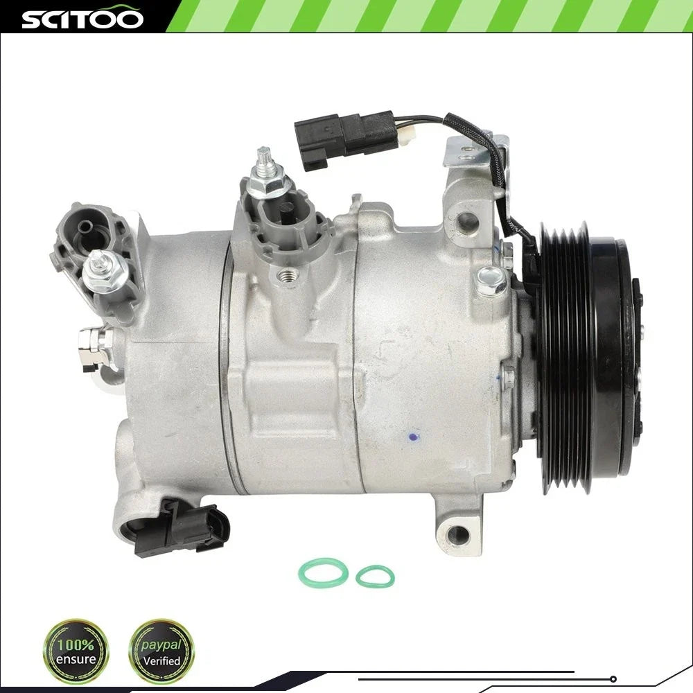 Compressor A/C with Clutch for Ford Mustang EcoBoost 2015-2017