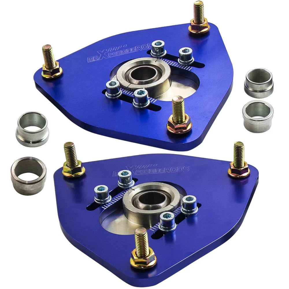 Coilover Front Pillow Ball Camber Plate Set (2X) for Subaru Forester 2003–2008