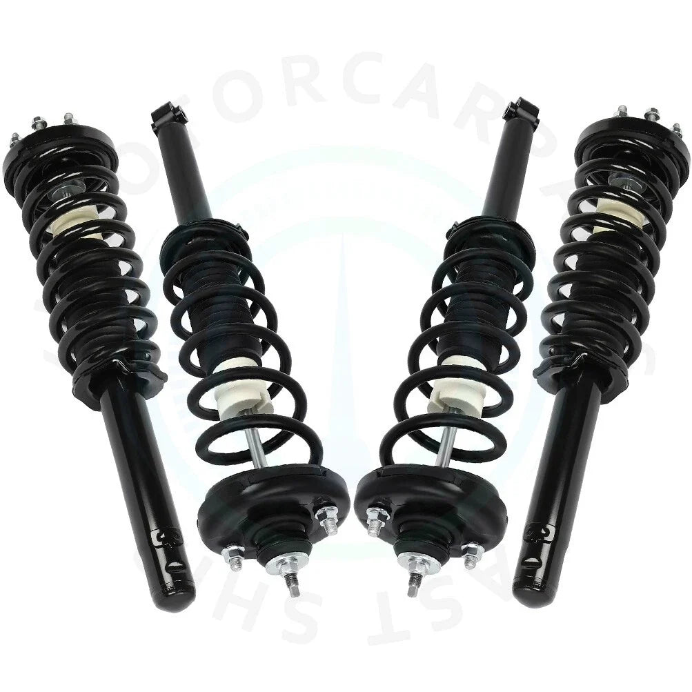 Set of 4 Complete Struts Shocks Coil Spring Assembly for Acura TSX (2004–2008)