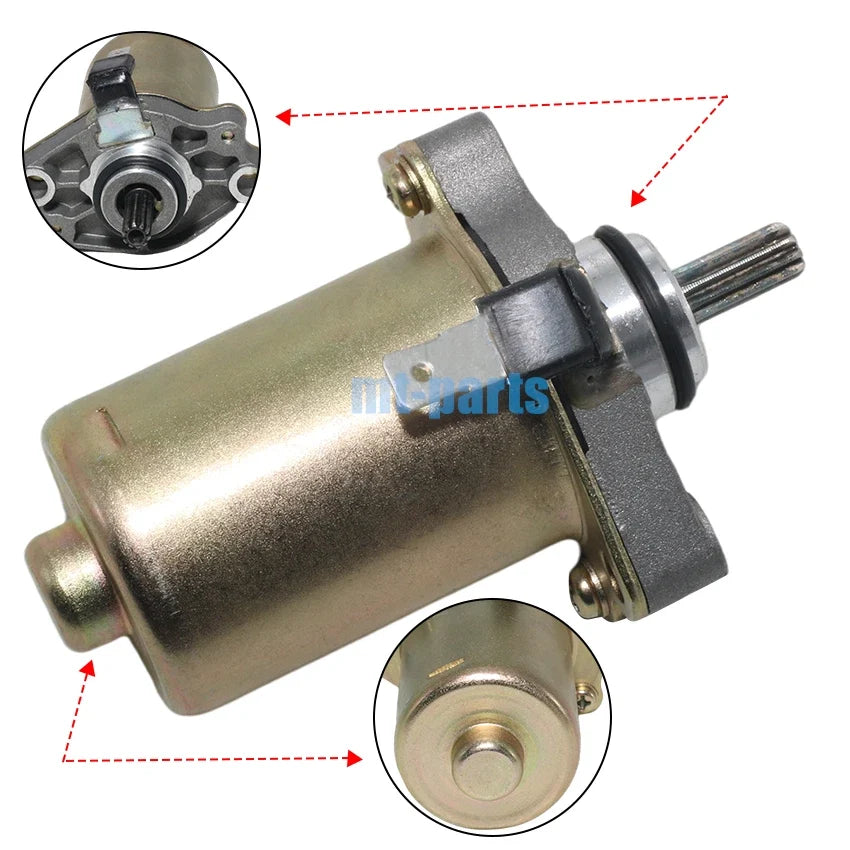 Starter Motor for Suzuki AH50 Address (1992–1994) AP50 (1994–1998) 31103-36C00
