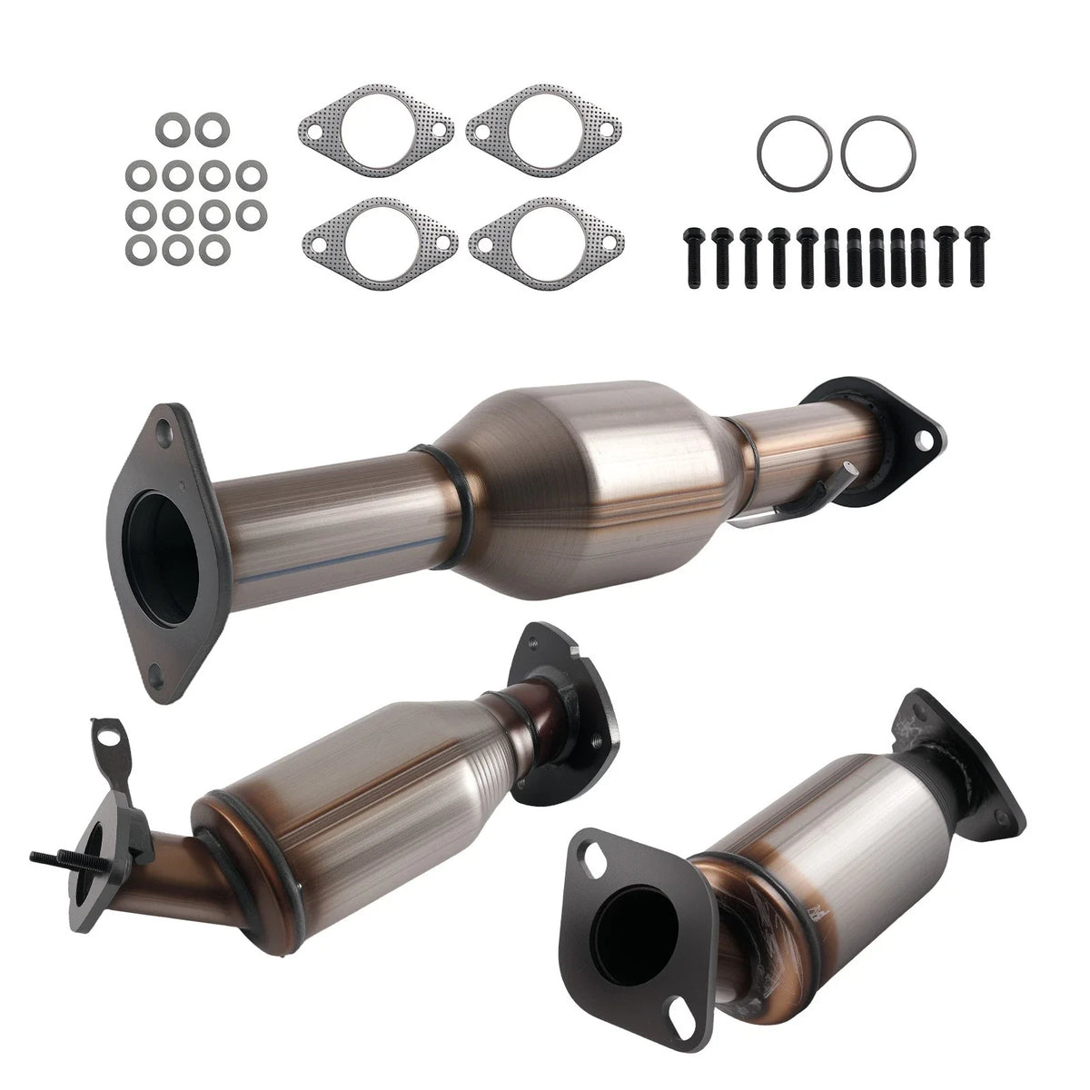 3 Catalytic Converters for GMC Acadia/Buick Enclave/Chevy Traverse 2009-2017