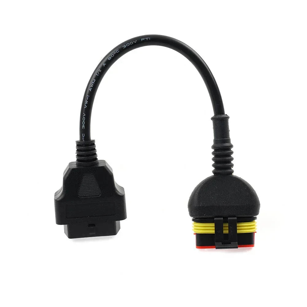 OBD2 Diagnostic Adapter Cable 6 to 16 Pin for Benelli Motorcycle