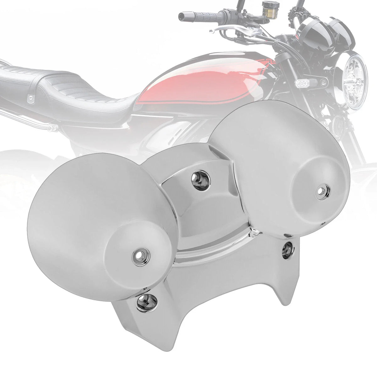 Tachometer Cover Chrome for Kawasaki Z900RS (2018 to 2023)
