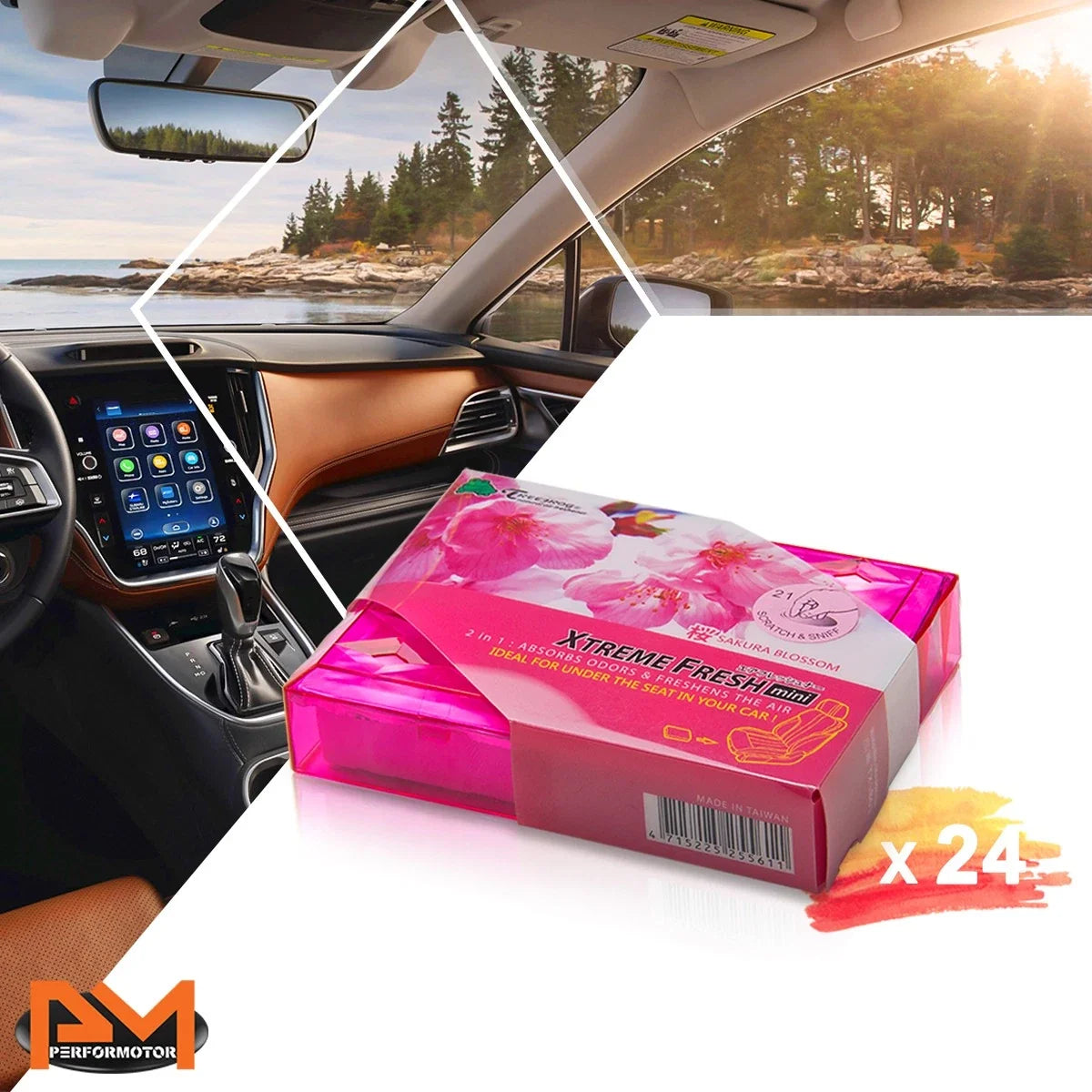2.8 oz Sakura Blossom Scent Air Freshener for Car/Truck/Home/Office