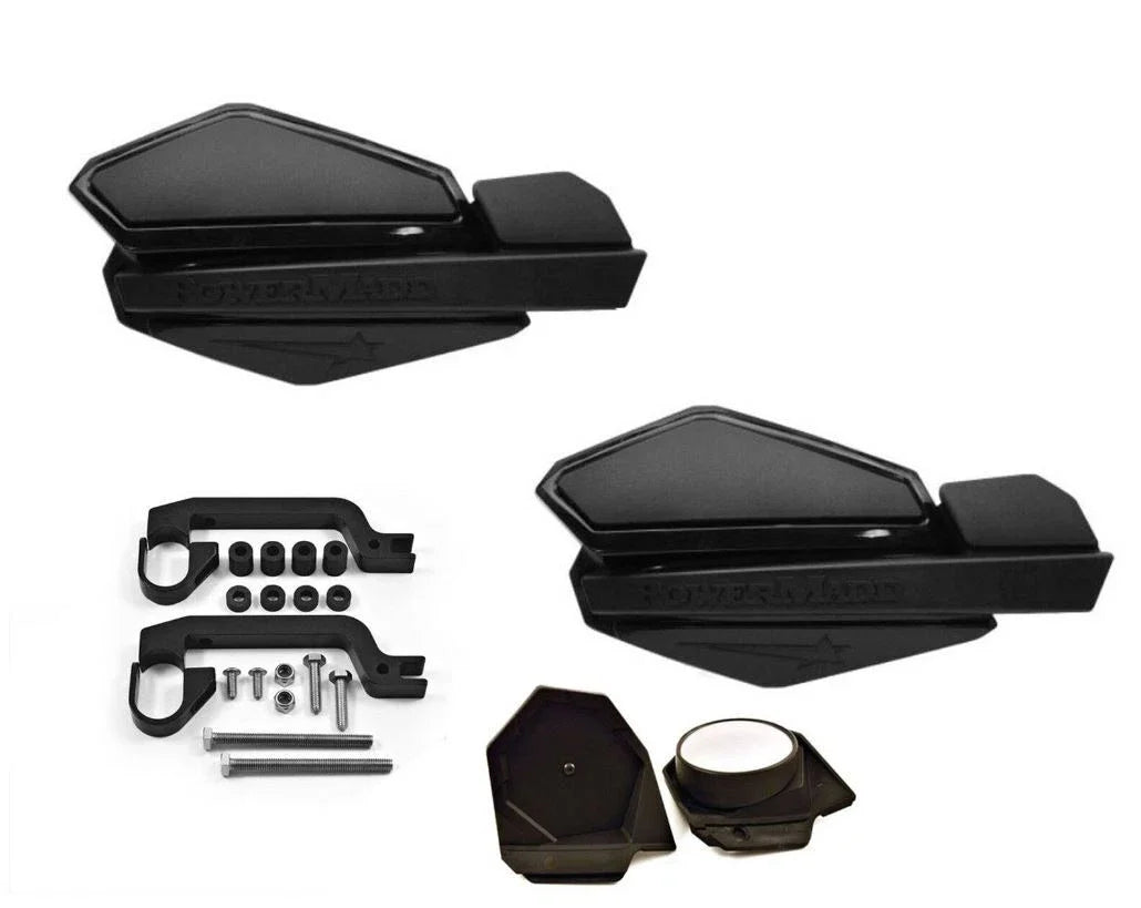 Powermadd Star Series Hand Guards Mirror Mount Kit for Honda TRX450R/TRX450ER (2004–2009)