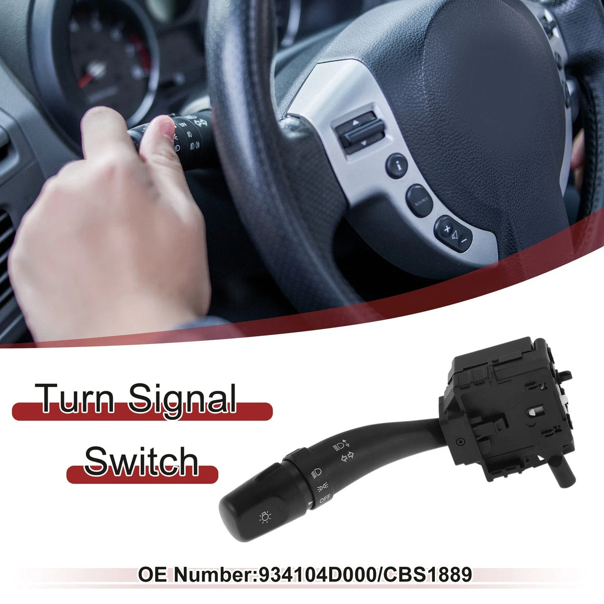 Turn Signal Switch No.934104D000/CBS1889 for Hyundai Entourage (2007–2008)