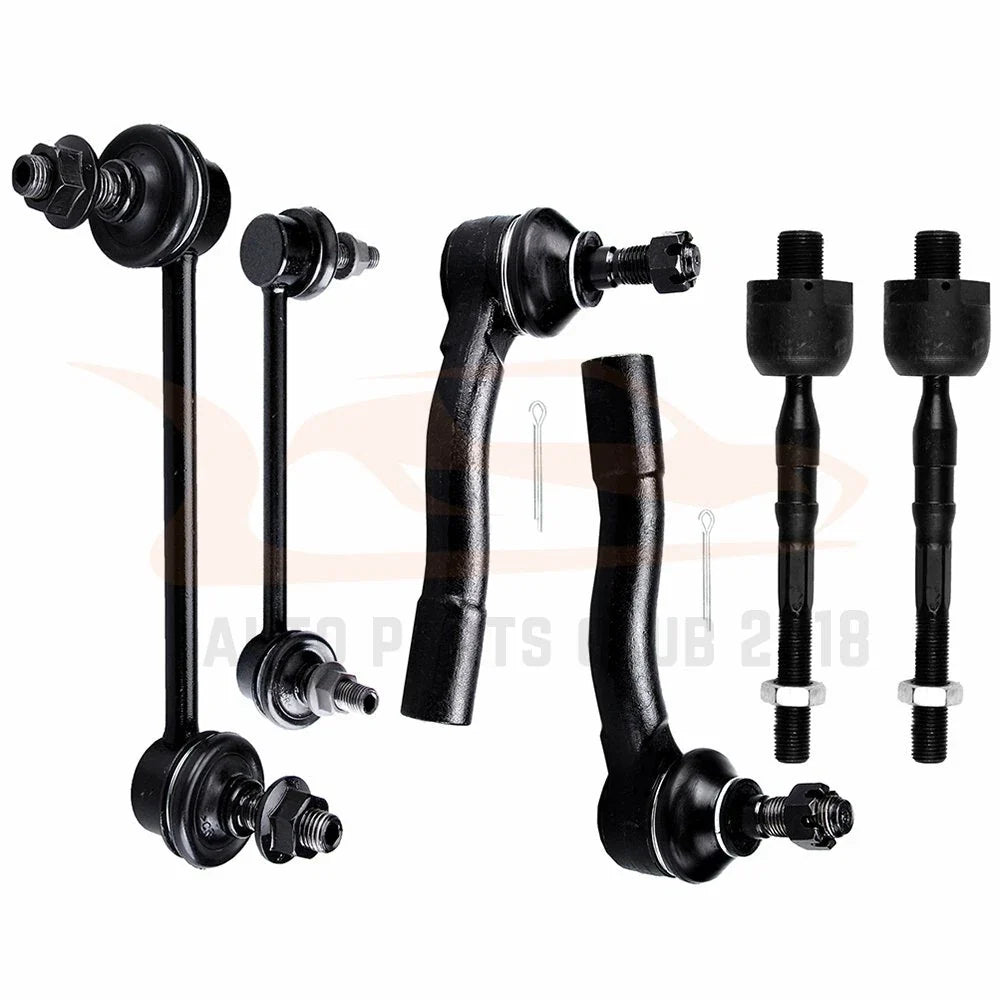 Set of 6 Tie Rod Ends for Mazda 6 (2003–2008)