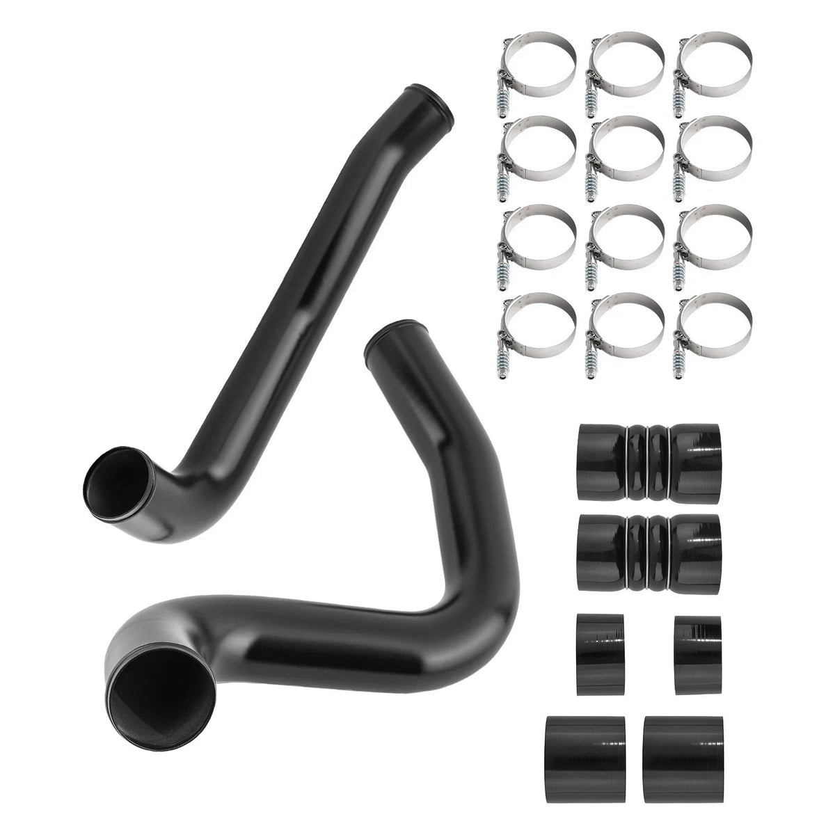 Polished Intercooler Pipe Kit for Powerstroke 7.3L Ford (1999-2003)