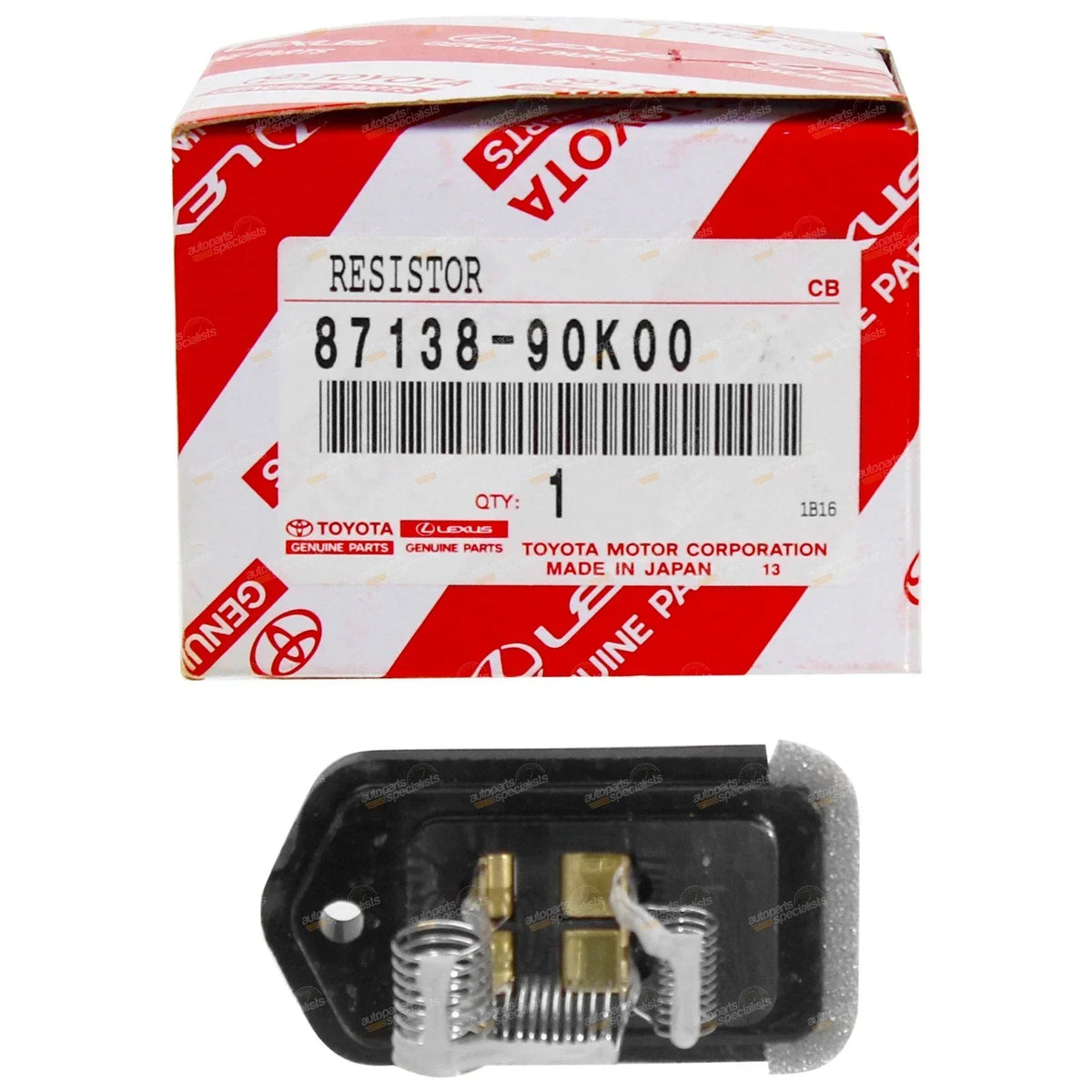 Heater Fan Resistor 4.2L 6cyl for Toyota Landcruiser HZJ78R