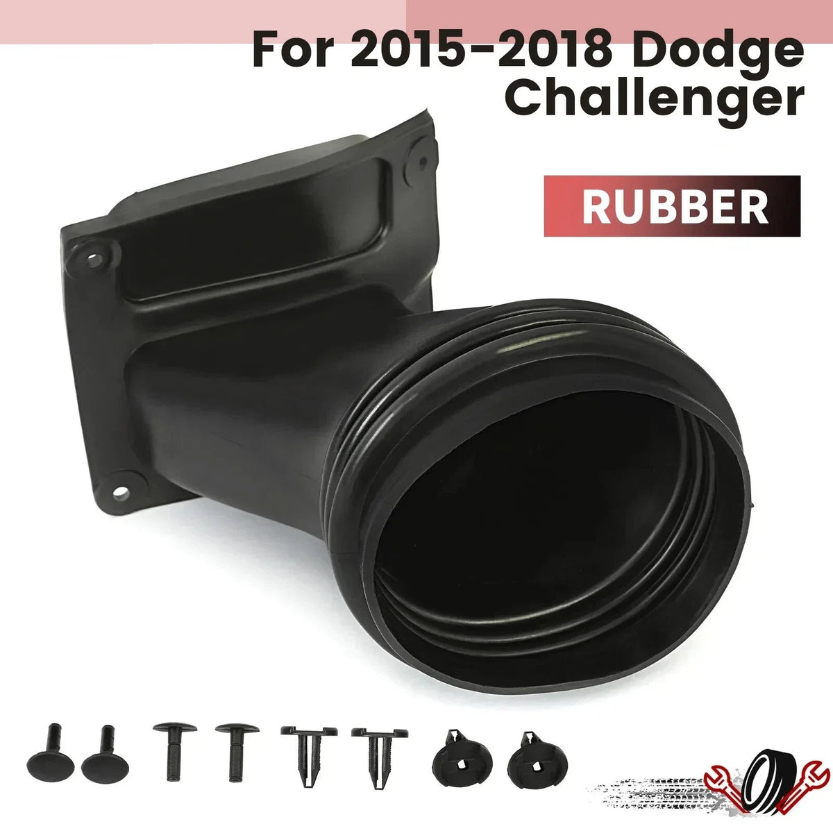 Air Inlet Duct Tube for Dodge Challenger SRT Hellcat (2015–2018)