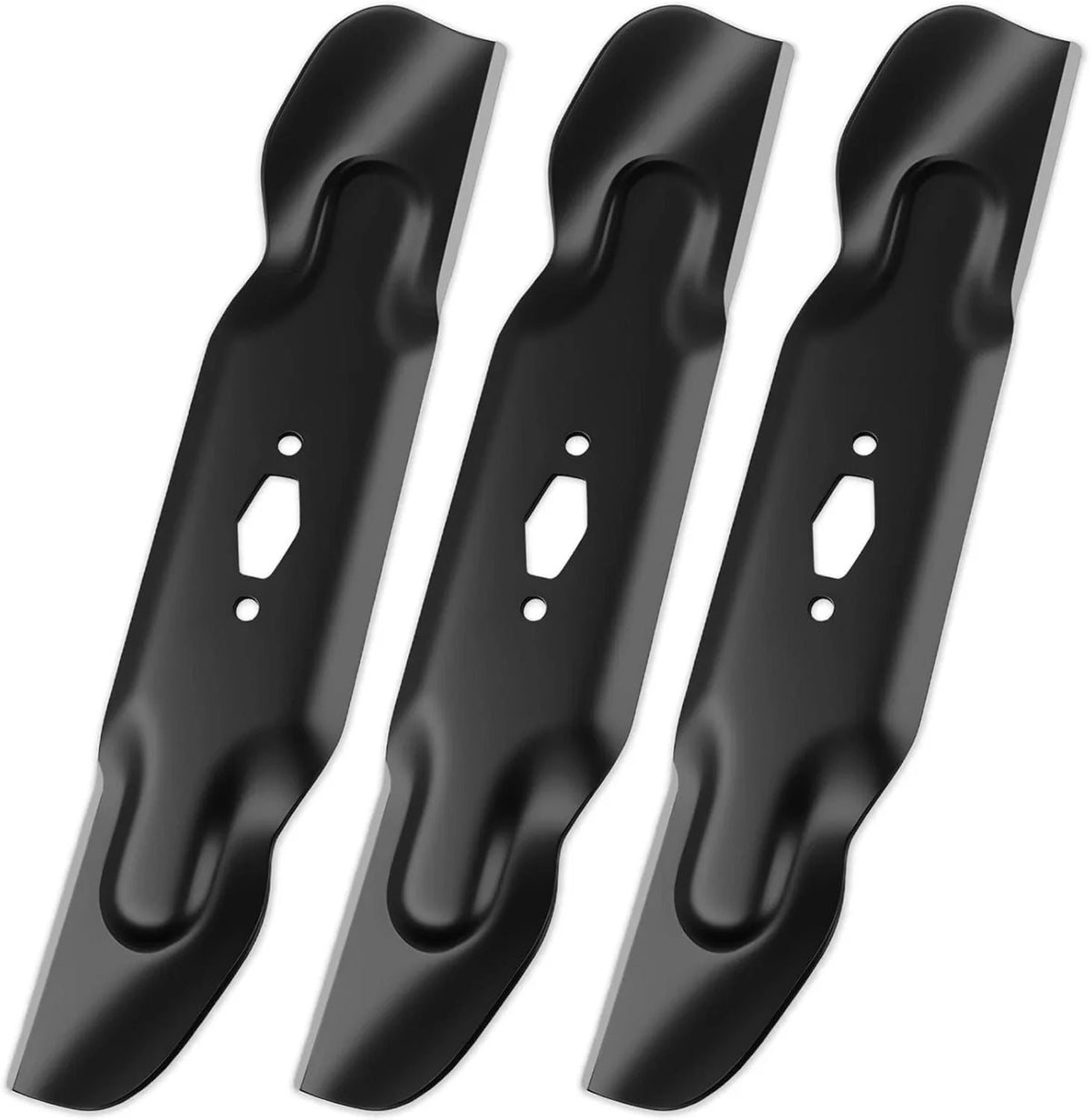 Set of 3 High Lift 17.25" Lawn Mower Blades for Craftsman Troy Bilt Cub Cadet