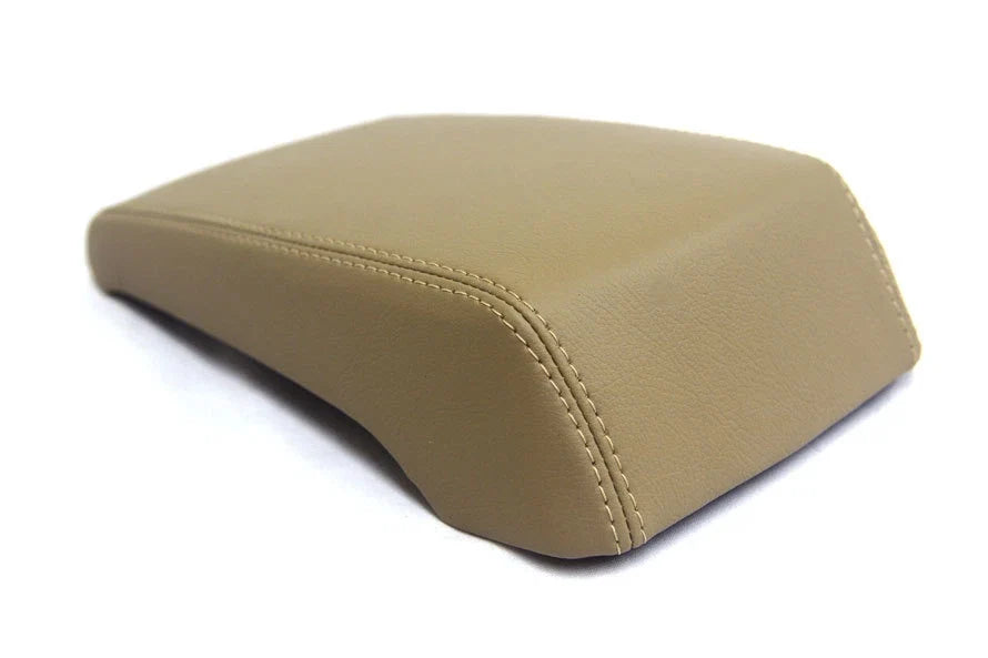 Center Console Armrest Cover for Subaru Legacy (2010–2014) Beige PVC Leather