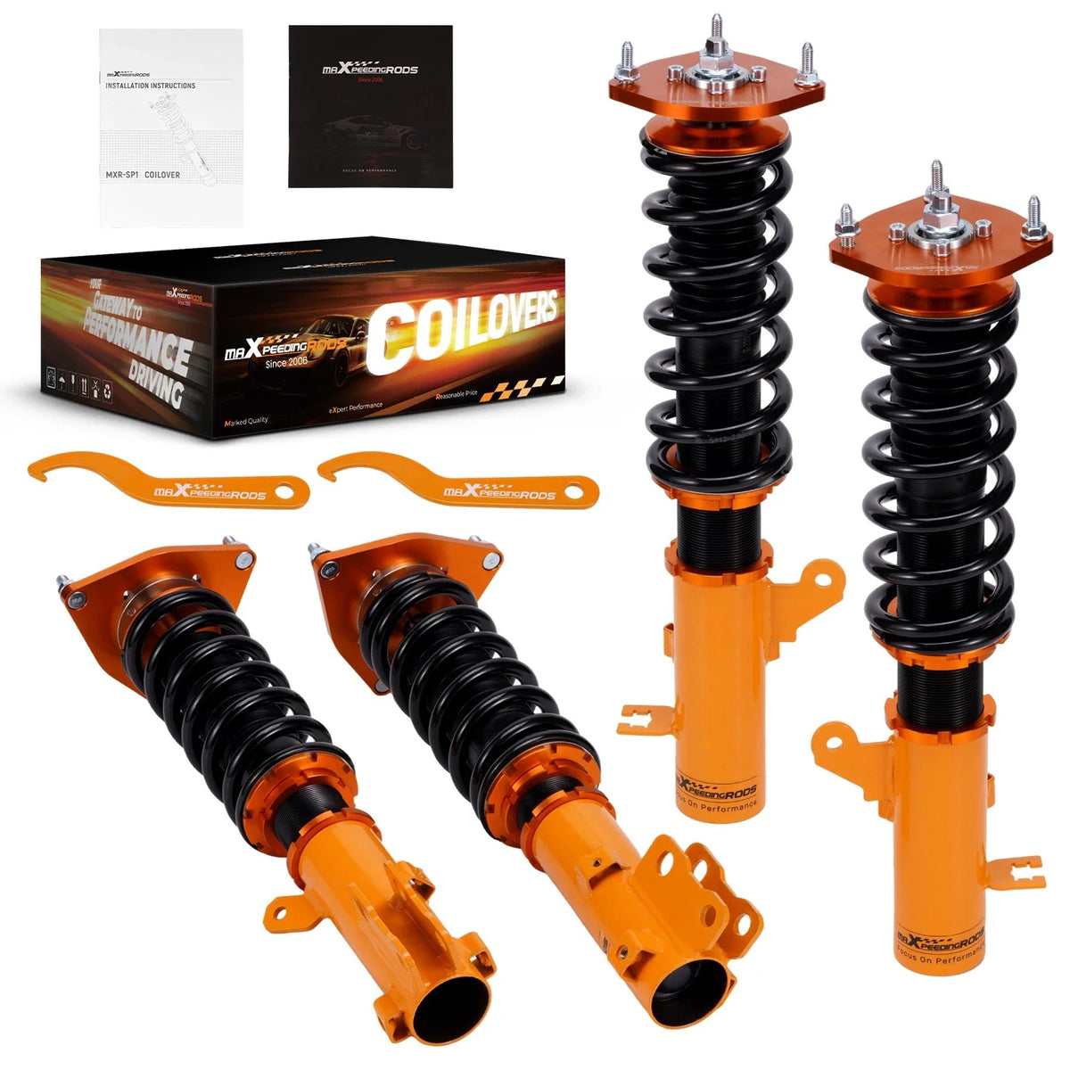 Coilover Struts Lowering Kit for Hyundai Tiburon (2003–2008)