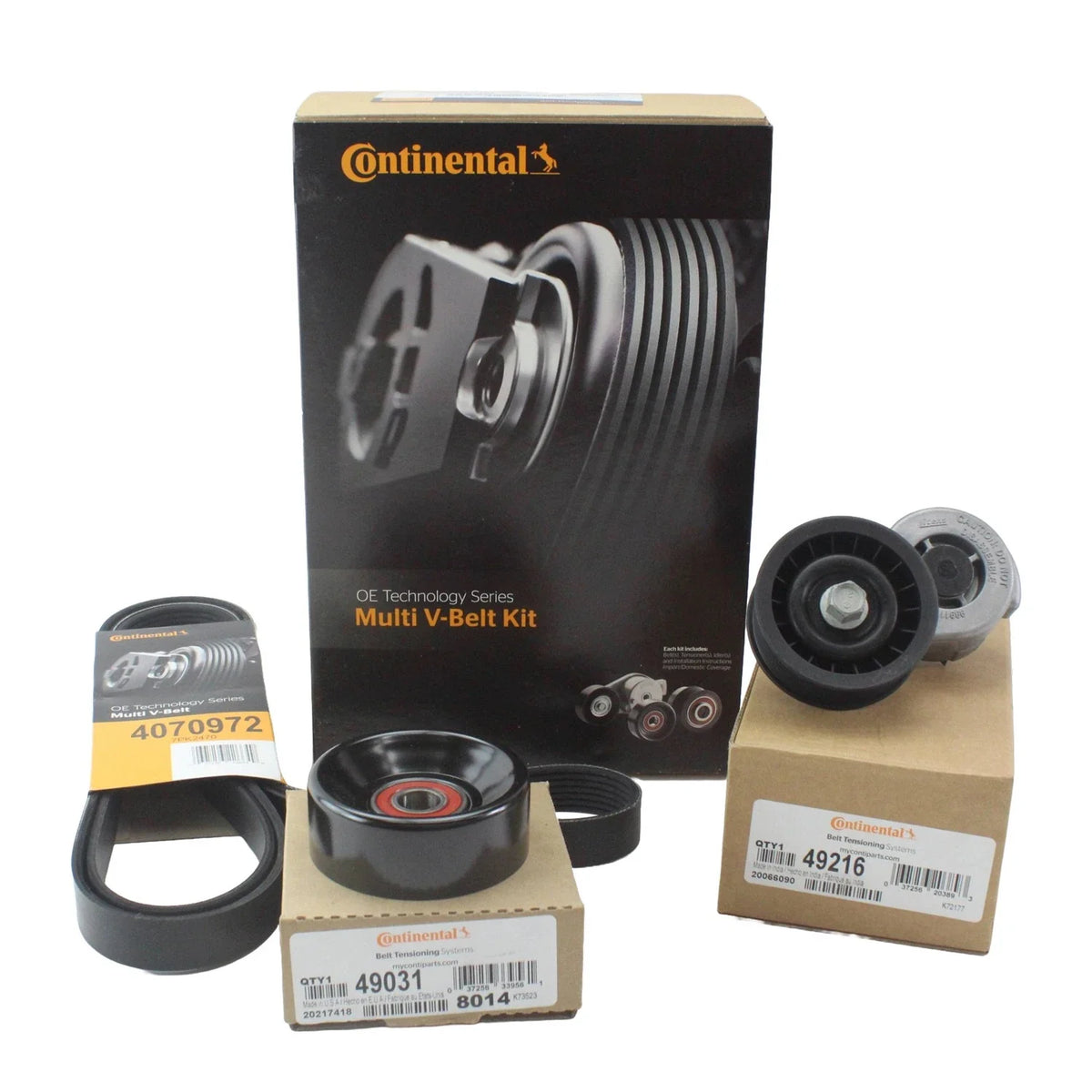 Serpentine Belt Drive Kit K49216 for Continental Vehicles