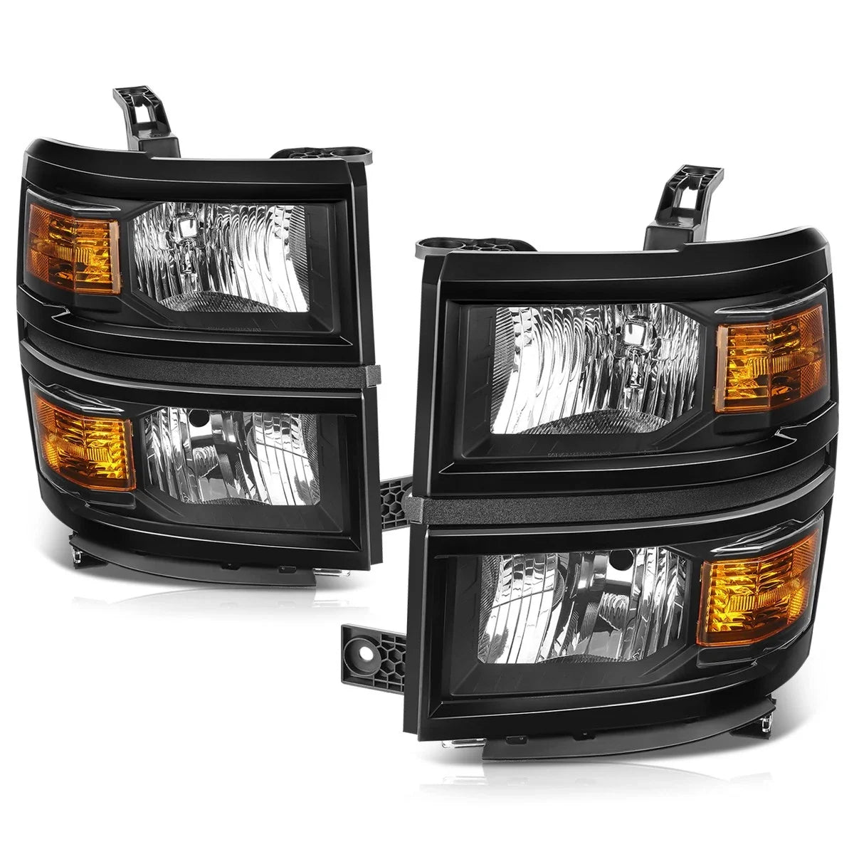 Factory Style Amber Corner Headlights for Chevy Silverado 1500 (2014–2015)