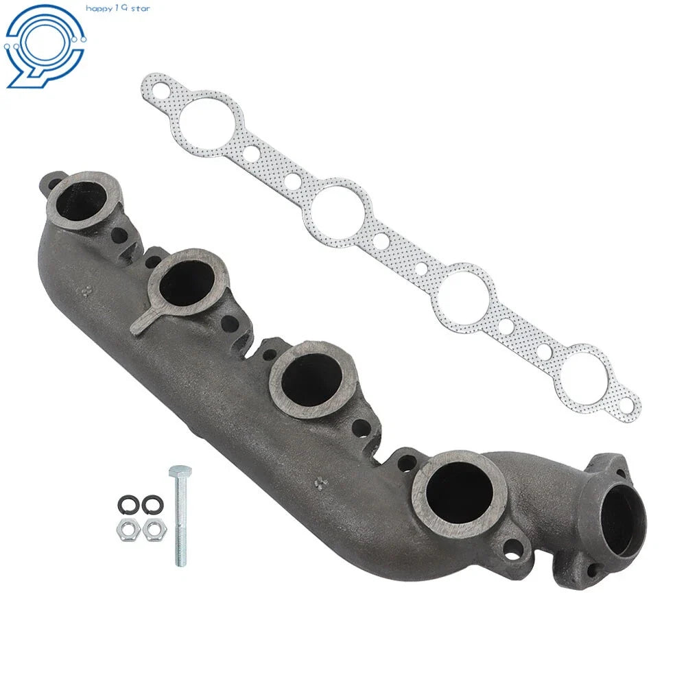 Left Exhaust Manifold and Gasket Kit for Ford F-250 F-350 (1994–1997)