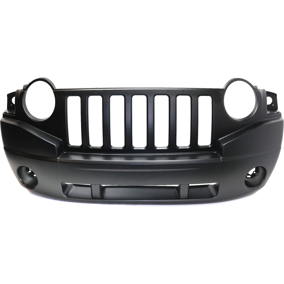 Front Bumper Cover for Jeep Compass (2007–2010) 68002271AC, Primed, Fog Lamp Holes