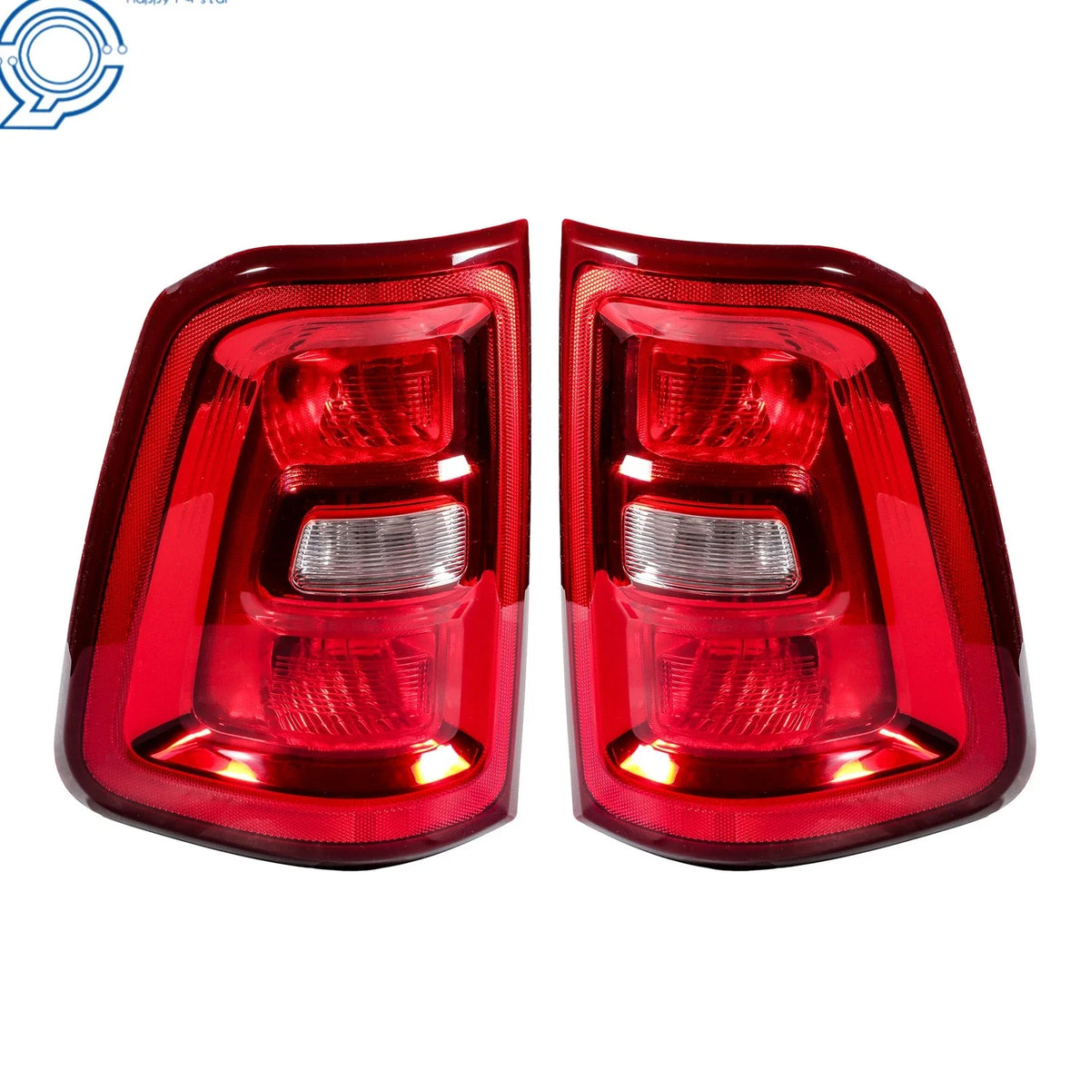 Set of 2 Rear Tail Light Assemblies for Ram 1500 (2025) Halogen