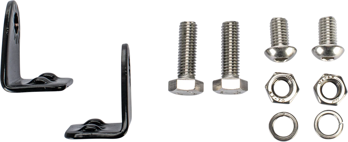End Bracket Kit for ATV/UTV Light Mounts (2010–2024)