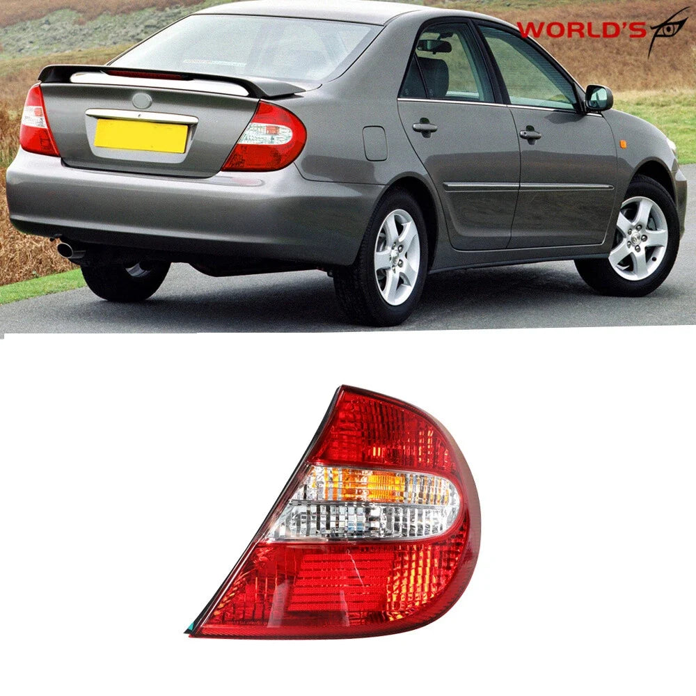 Set of 2 Rear Tail Lights for Toyota Camry (2002–2004) Halogen