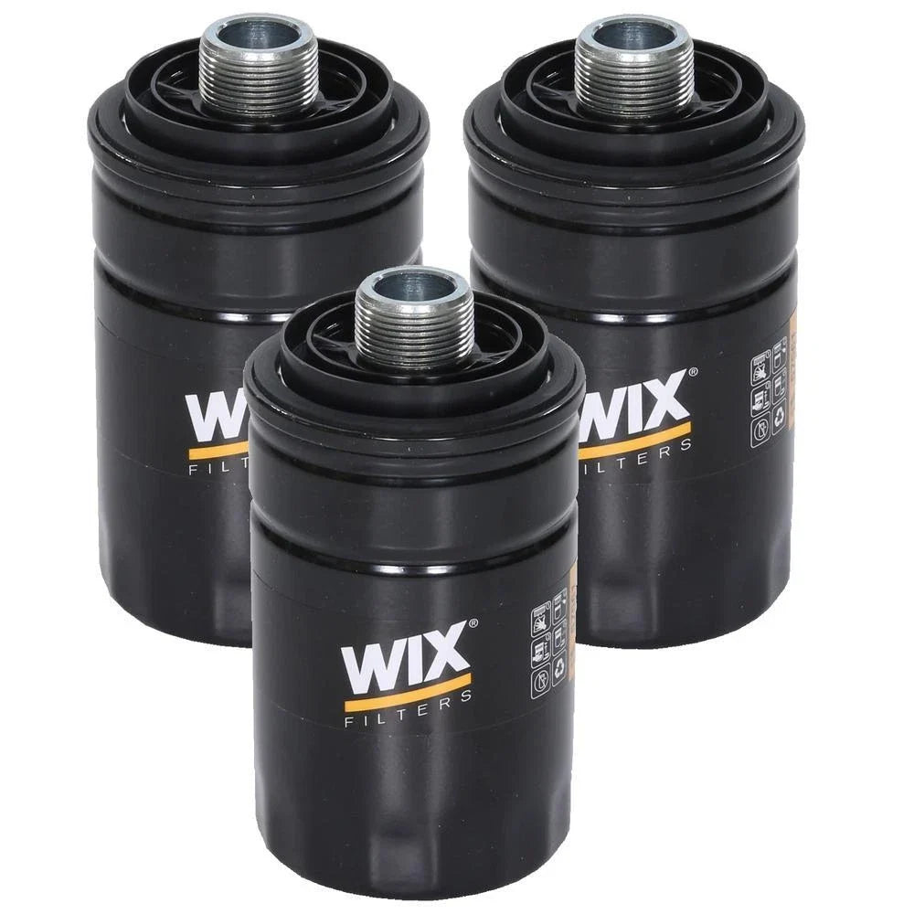Set of 3 Wix 57561 Engine Oil Filter Kit for (Spin-On)