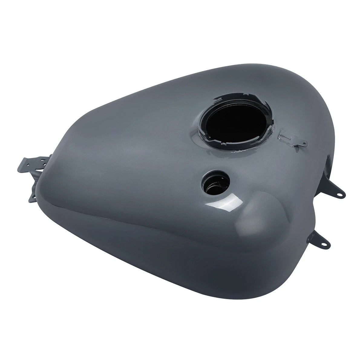 6gal Gas Fuel Tank for Touring Harley Road Glide 2008-2024 Gunship Gray