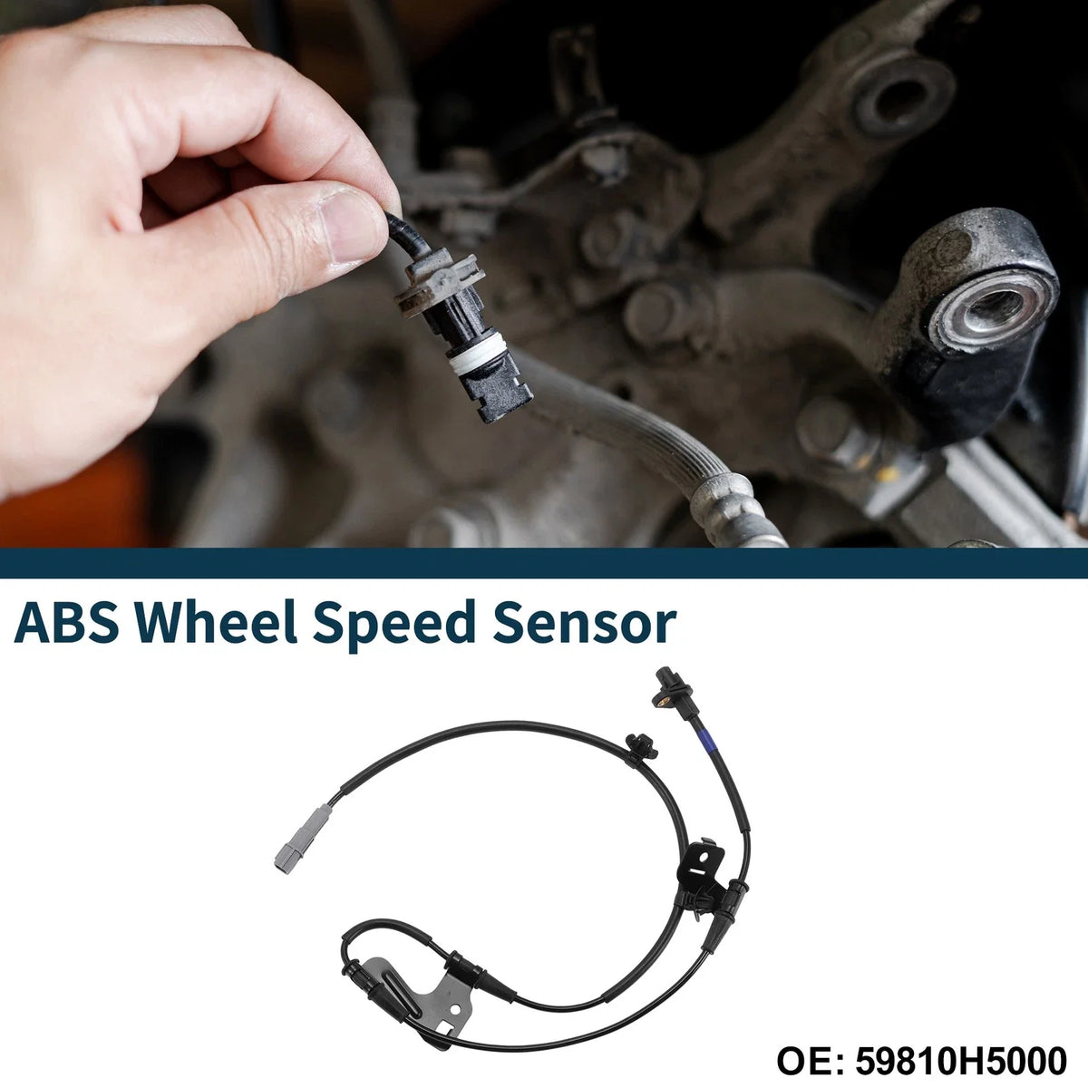 ABS Wheel Speed Sensor No. 59810H5000 for Kia Rio (2018–2020)
