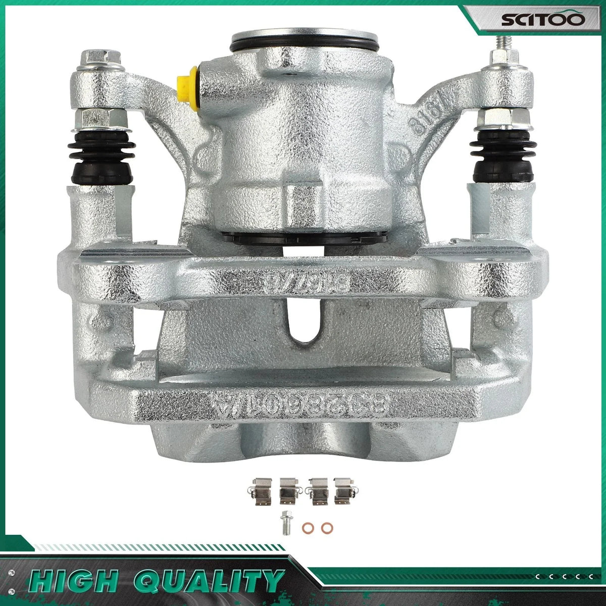 Rear Left Brake Caliper w/ Bracket for Jeep Cherokee (2014–2021)