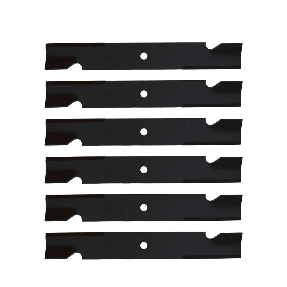 6X Heavy Duty Notched High Lift Blade for Lesco (Replaces 013826)
