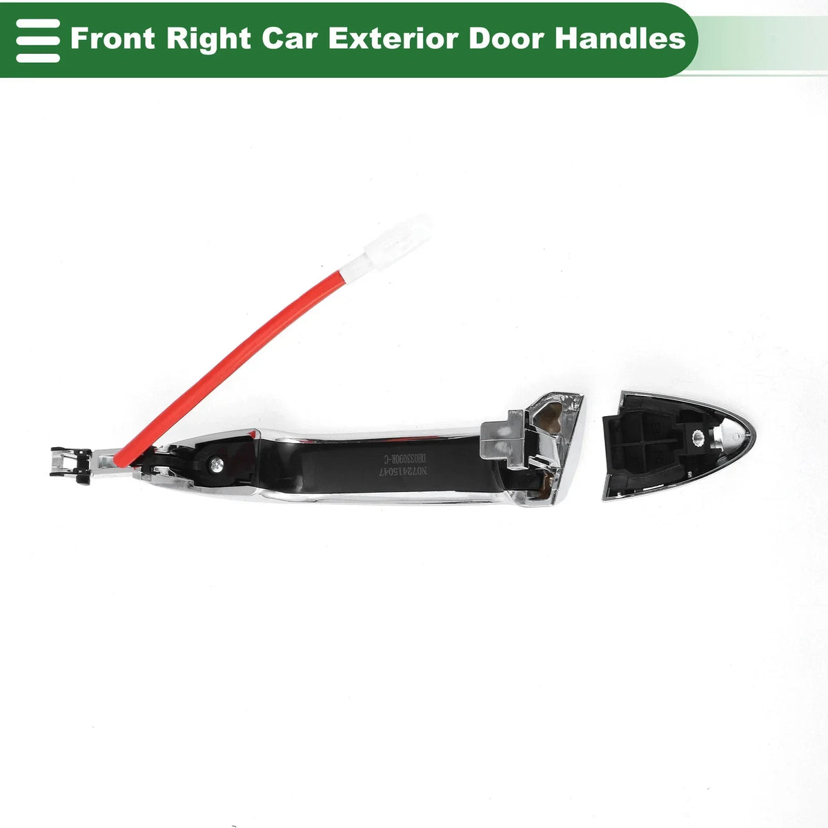 Exterior Door Handle Front Right - Silver for Lexus ES350 2007-2012